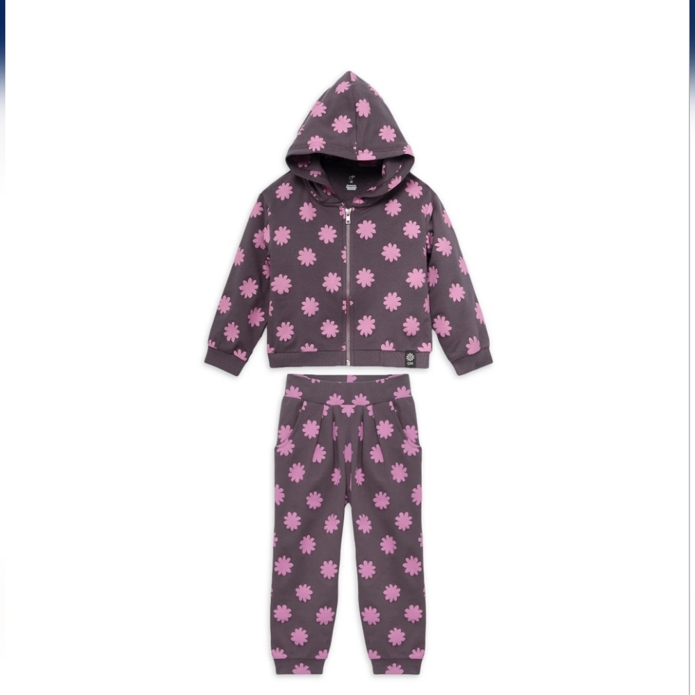 Kids Floral Outfit Set